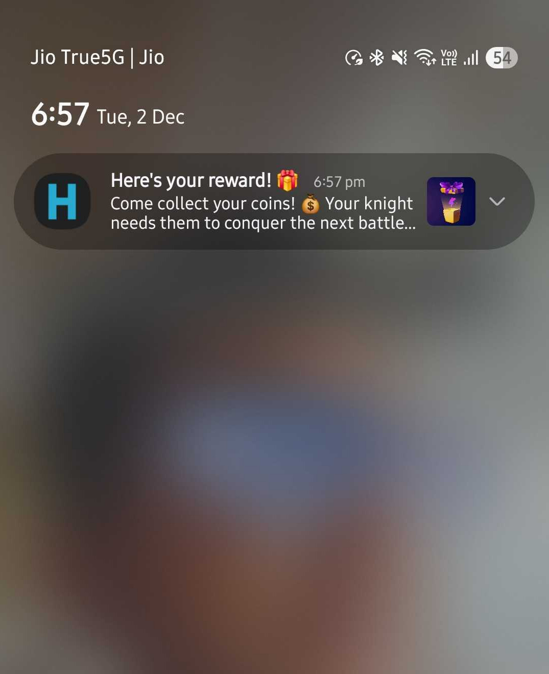 Proactive Engagement push message on Android